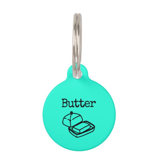 Placa Para Mascotas Butter (Anverso)