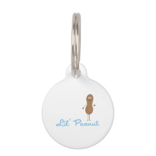 Placa Para Mascotas Cacahuate