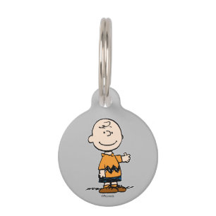 Placa Para Mascotas Cacahuetes   Charlie Brown