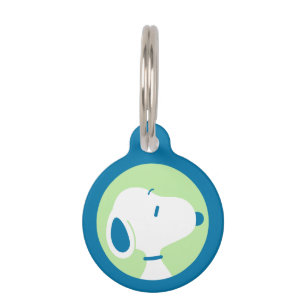 Placa Para Mascotas Cacahuetes Sueños Azules Deco de Snoopy