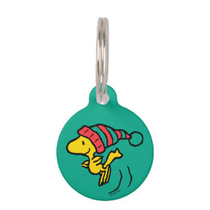 Placa Para Mascotas Cacahuetes Tapón de invierno de Woodstock