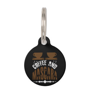 Placa Para Mascotas Café De Arte Y Mascara