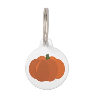 Placa Para Mascotas Calabaza