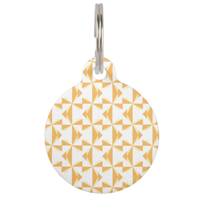 Placa Para Mascotas Calabazas (Anverso)