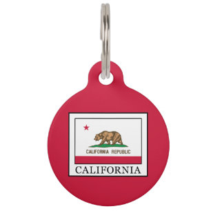 Placa Para Mascotas California