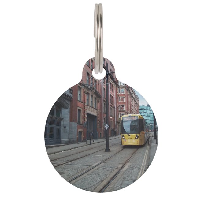 Placa Para Mascotas Calle Manchester (Anverso)