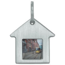 Placa Para Mascotas Calles de Manchester