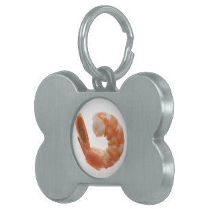 Placa Para Mascotas Camarón cocido