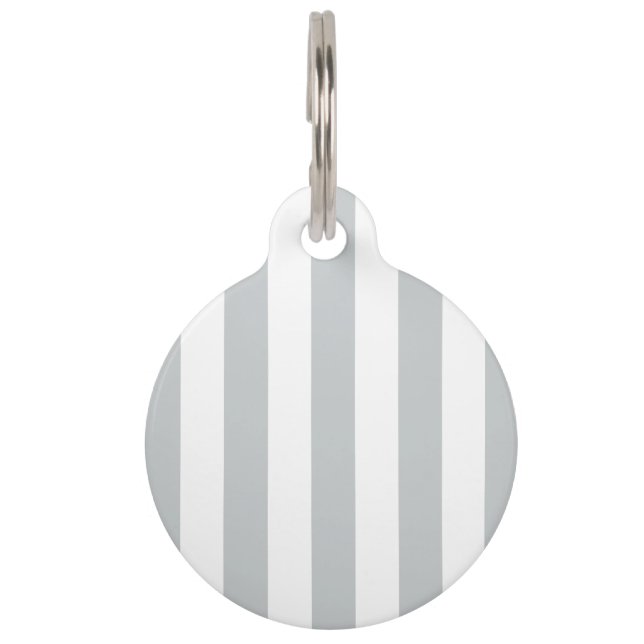 Placa Para Mascotas Cambiar bandas grises a cualquier Personalizar de  (Anverso)