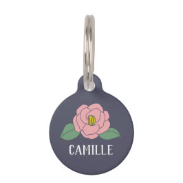 Placa Para Mascotas Camellia