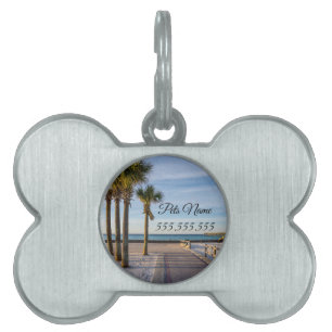 Placa Para Mascotas Caminata De Paved A La Pet Tag De Pensacola