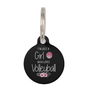 Placa Para Mascotas Camiseta de voleibol para chicas adolescentes muje