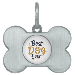 Placa Para Mascotas Camiseta divertida para amantes de perros: el mejo