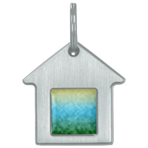 Placa Para Mascotas Campos de Luz