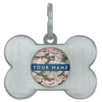 Camuflaje rosa y verde Personaliza tu nombre