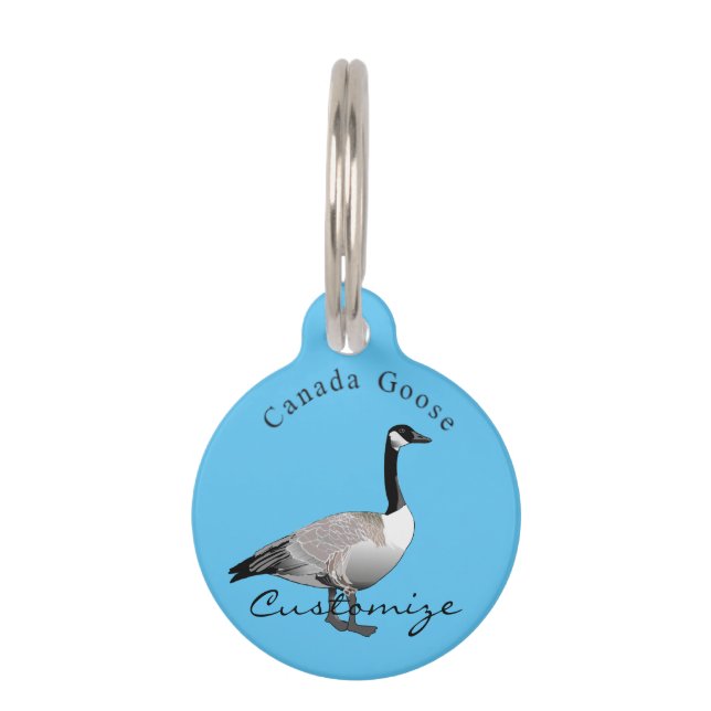 Placa Para Mascotas Canadá Gander Thunder_Cove (Reverso)