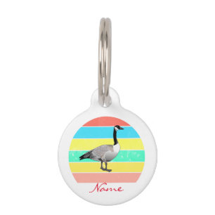 Placa Para Mascotas Canadá Goose Multi-color Sun Thunder_Cove