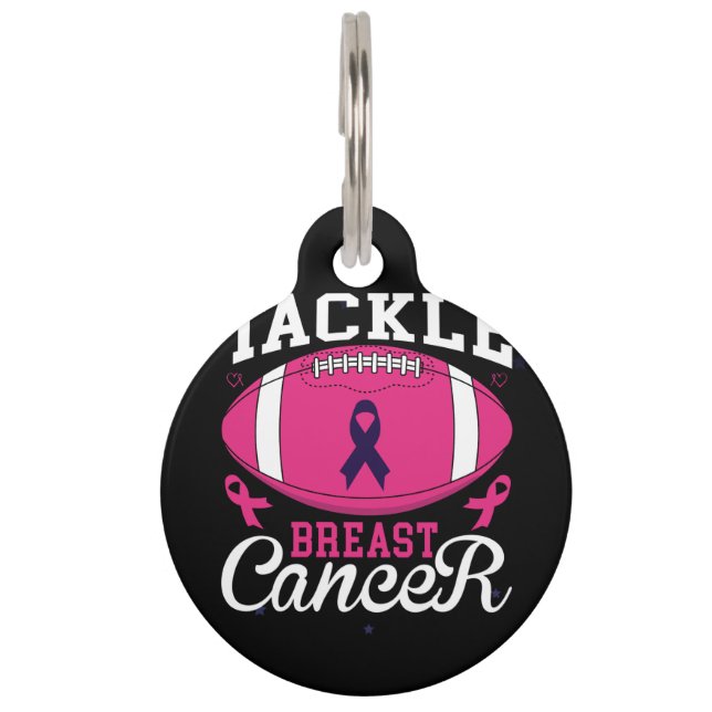 Placa Para Mascotas cáncer de mama (Anverso)