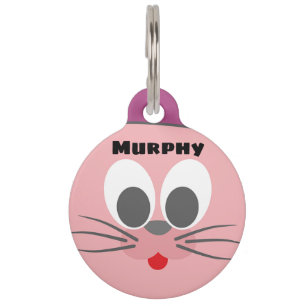 Placa Para Mascotas Cara animal