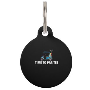 Placa Para Mascotas Carro de golf obsequio a golfistas hombres diverti