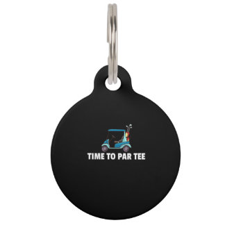 Placa Para Mascotas Carro de golf obsequio a golfistas hombres diverti