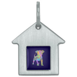 Placa Para Mascotas Casa de perros