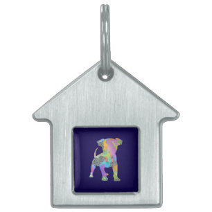 Placa Para Mascotas Casa de perros
