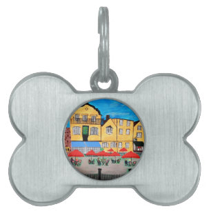 Placa Para Mascotas Casco Antiguo