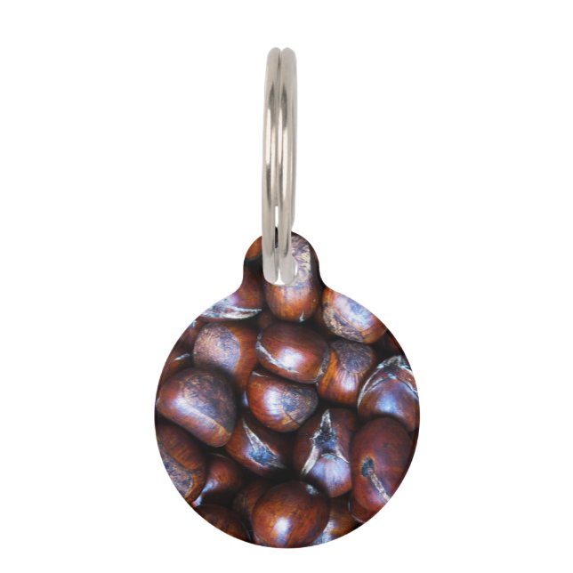 Placa Para Mascotas Castañas (Anverso)