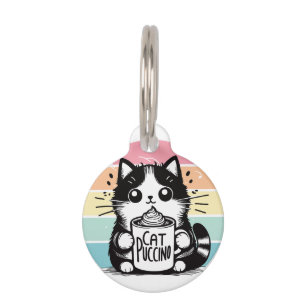 Placa Para Mascotas Catpuccino 3
