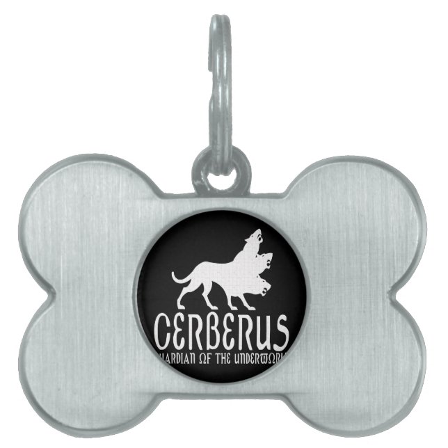 Placa Para Mascotas Cerberus (Frente)