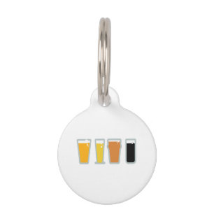 Placa Para Mascotas Cerveza fresca