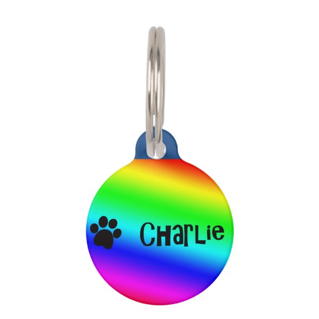 Placa Para Mascotas Charlie (Reverso)