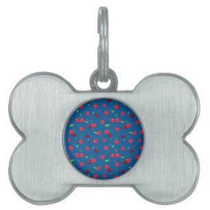 Placa Para Mascotas Cherry