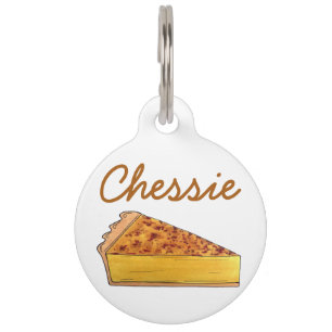 Placa Para Mascotas Chessie Virginia Tarta de Queso Perro de la Bahía 