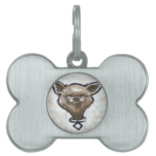 Placa Para Mascotas Chihuahua