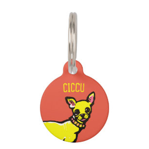 Placa Para Mascotas Chihuahua