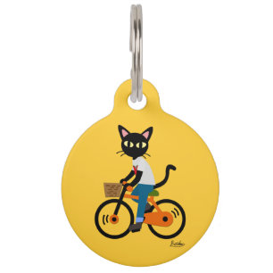 Placa Para Mascotas Ciclismo de verano