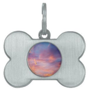 Placa Para Mascotas cielo coqueto
