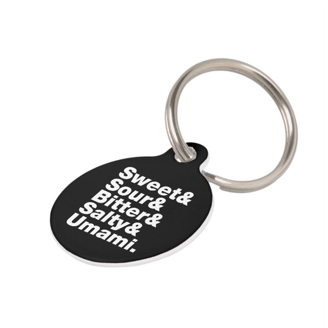 Placa Para Mascotas Cinco pruebas básicas (Lateral)