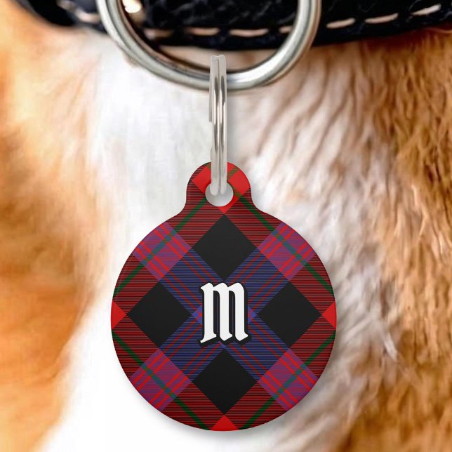 Placa Para Mascotas Clan Brown Tartan (Subido por el creador)