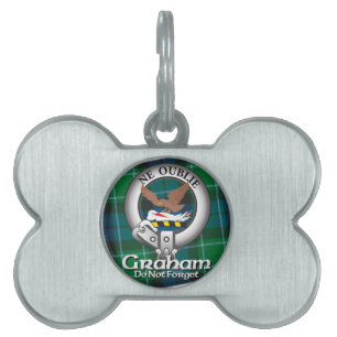 Placa Para Mascotas Clan de Graham