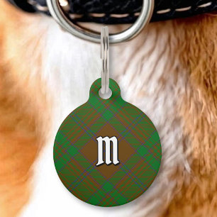 Placa Para Mascotas Clan MacAlister de Glenbarr Hunting Tartán