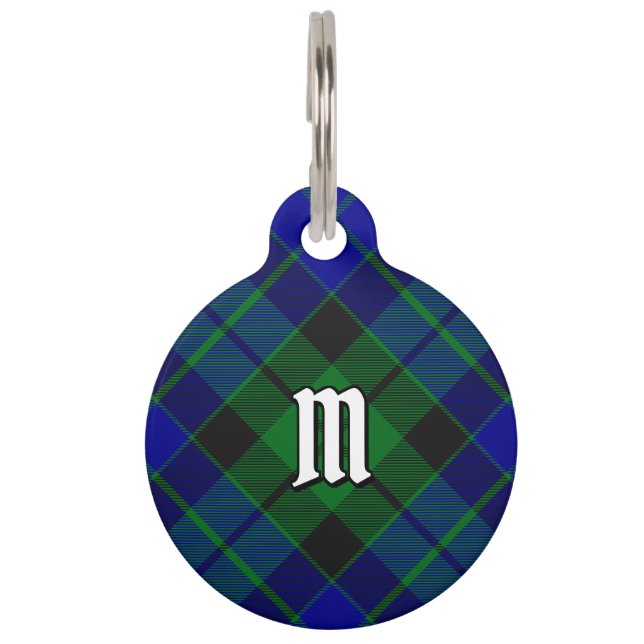 Placa Para Mascotas Clan MacKay Tartan (Anverso)