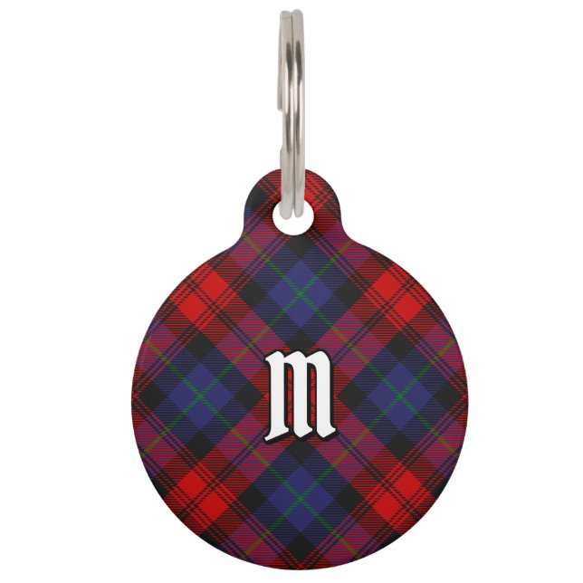 Placa Para Mascotas Clan MacLachlan Tartan (Anverso)