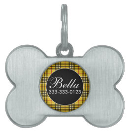 Placa Para Mascotas Clan MacLeod Elegant