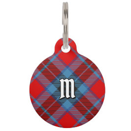 Placa Para Mascotas Clan MacTavish Tartan