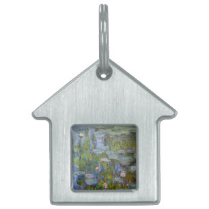 Placa Para Mascotas Claude Monet Nenúfares 1915 Arte Impresionista