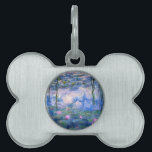 Placa Para Mascotas Claude Monet Water Lillies 1919<br><div class="desc">Título: Artista de los lirios de agua: Claude Monet Año: 1919</div>