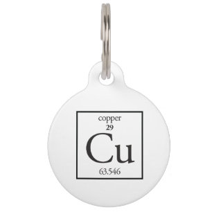 Placa Para Mascotas Cobre